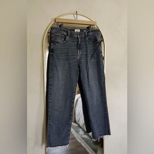 Kensie High Rise Slim Straight Jeans - Indigo